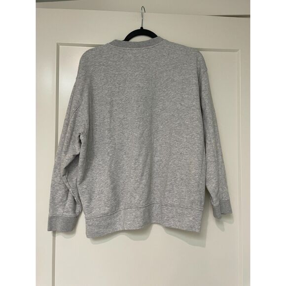 Adidas Logo Grey Sweatshirt - Picture 2 of 5